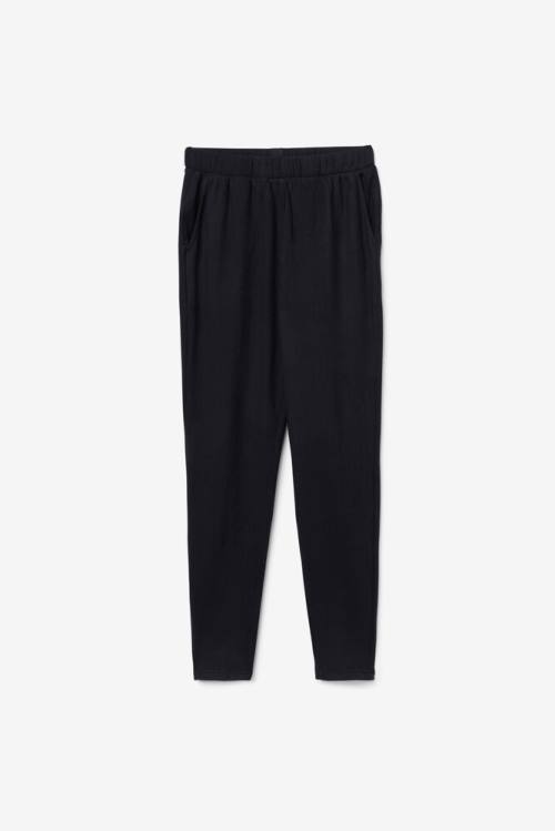 Black Women\'s Fila Fi-lux Jogger Pants | Fila407WI