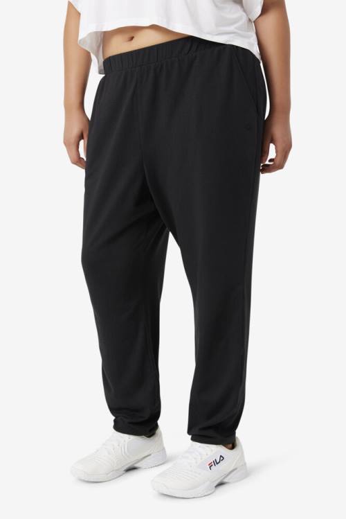 Black Women's Fila Fi-lux Jogger Pants | Fila960IA