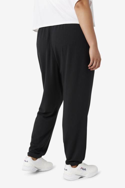 Black Women's Fila Fi-lux Jogger Pants | Fila960IA