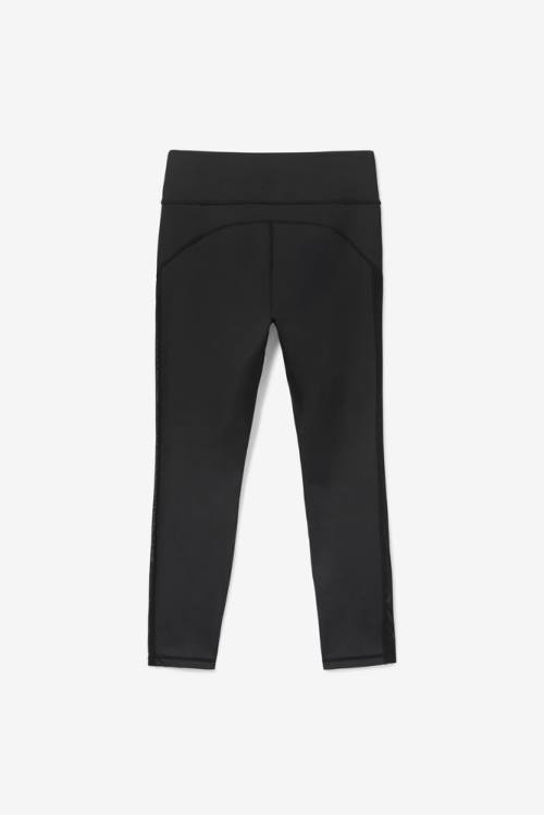 Black Women's Fila Forza 7/8 Leggings | Fila792CZ