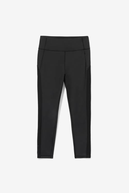 Black Women\'s Fila Forza 7/8 Leggings | Fila792CZ