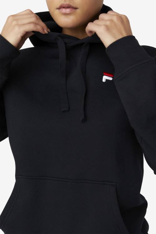 Black Women's Fila Godfrey Hoodie | Fila467IF