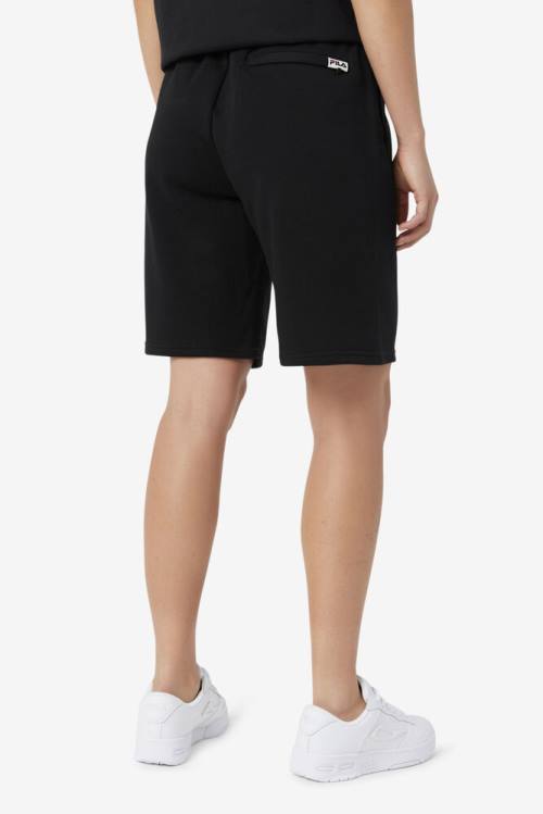 Black Women's Fila Kasta Shorts | Fila051EB