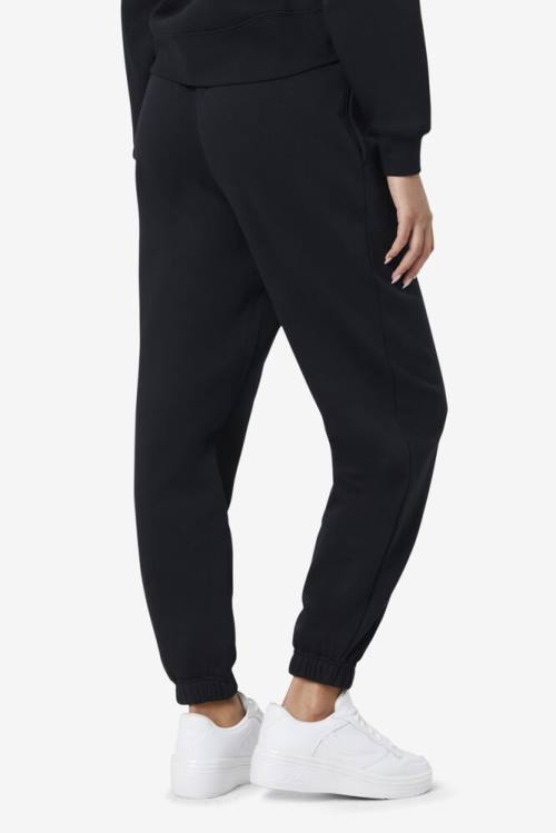 Black Women's Fila Lassie Jogger Pants | Fila549RP