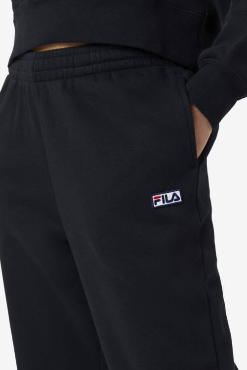 Black Women's Fila Lassie Jogger Pants | Fila549RP