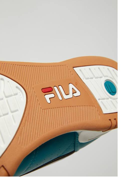 Blue / Black / White Men's Fila Original Fitness Sneakers | Fila897MI