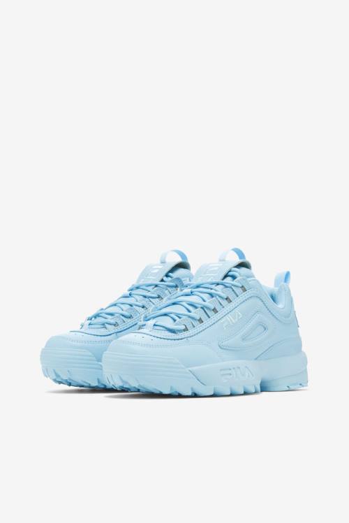 Blue / Blue Women's Fila Disruptor 2 Premium Sneakers | Fila761XQ