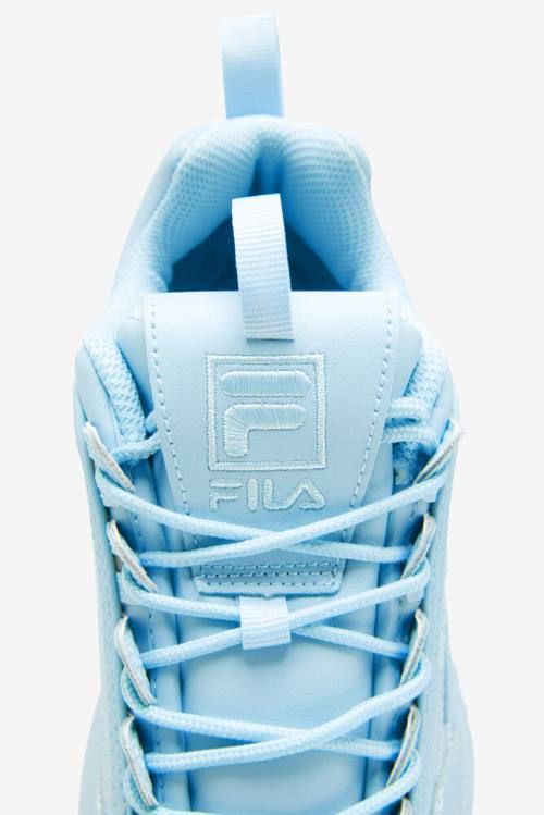 Blue / Blue Women's Fila Disruptor 2 Premium Sneakers | Fila761XQ