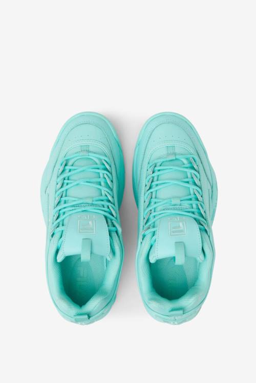 Blue / Blue Women's Fila Disruptor 2 Premium Sneakers | Fila873DX