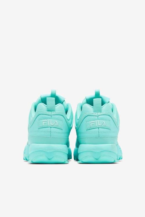 Blue / Blue Women's Fila Disruptor 2 Premium Sneakers | Fila873DX