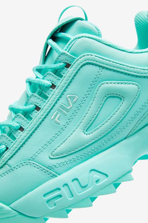 Blue / Blue Women's Fila Disruptor 2 Premium Sneakers | Fila873DX