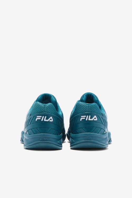 Blue Coral / Green Grey / White Men's Fila Axilus 2 Energized Tennis Shoes | Fila326RB