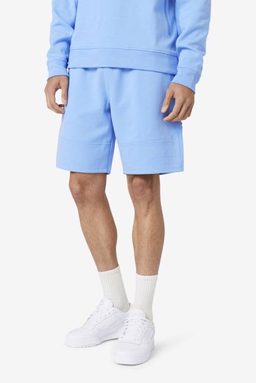 Blue / Coral Men's Fila Rihaan Shorts | Fila610LP