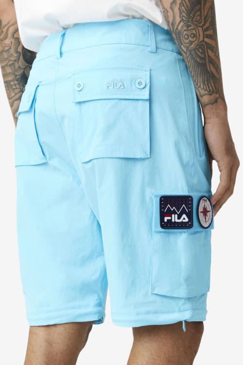 Blue Men's Fila 3-in-1 Pants | Fila963ZK