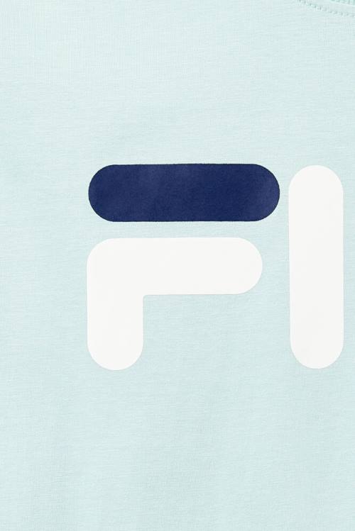 Blue Men's Fila Eagle Tee T Shirts | Fila248EF