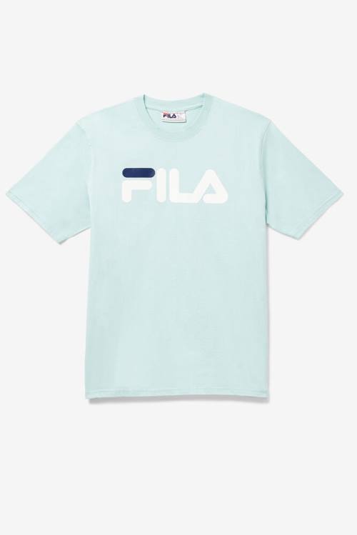 Blue Men\'s Fila Eagle Tee T Shirts | Fila248EF