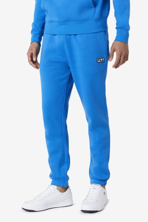 Blue Men's Fila Garin Jogger Pants | Fila609ES