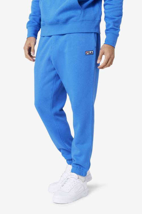 Blue Men's Fila Garin Jogger Pants | Fila943DP