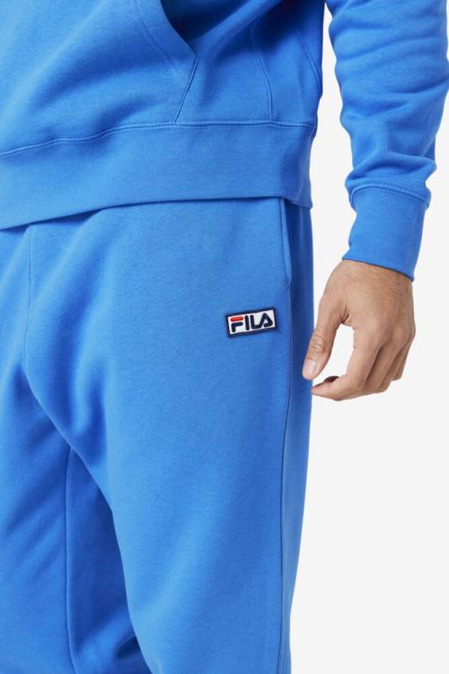 Blue Men's Fila Garin Jogger Pants | Fila943DP