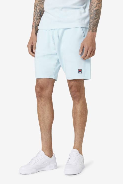 Blue Men's Fila Petey Shorts | Fila524VZ