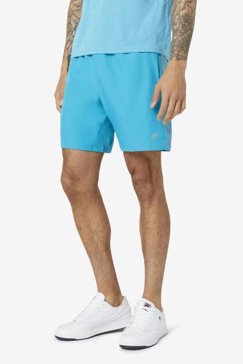 Blue Men's Fila Pickleball Shorts | Fila159LP