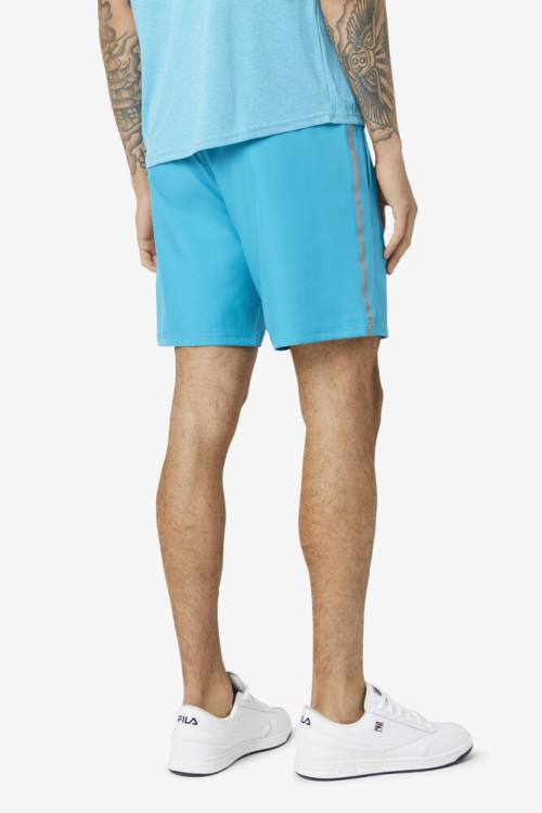 Blue Men's Fila Pickleball Shorts | Fila159LP