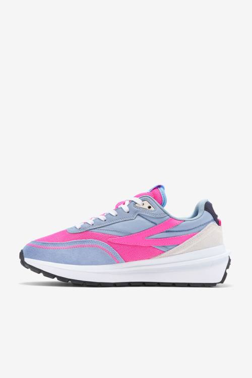 Blue / Pink Women's Fila Renno Sneakers | Fila547CM