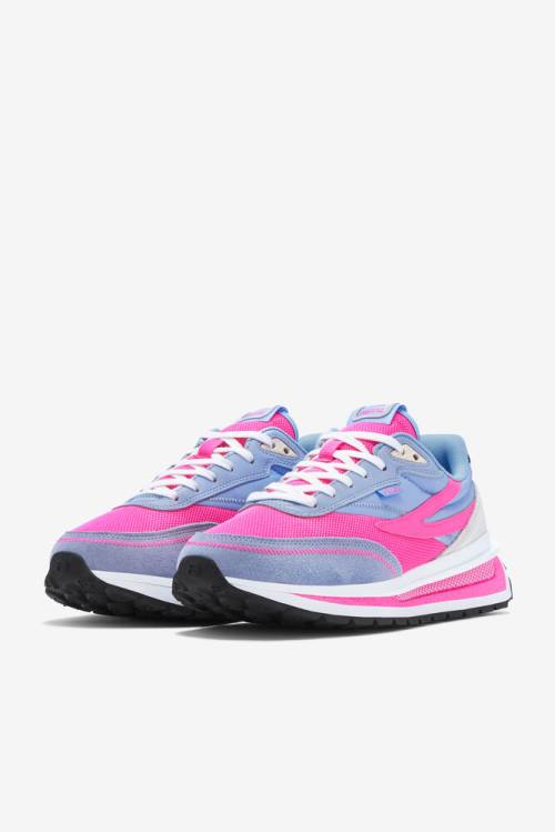 Blue / Pink Women's Fila Renno Sneakers | Fila547CM