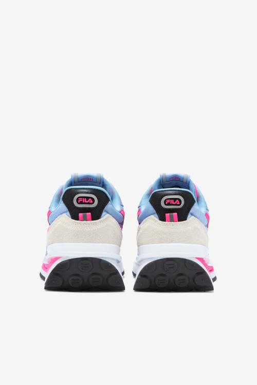 Blue / Pink Women's Fila Renno Sneakers | Fila547CM