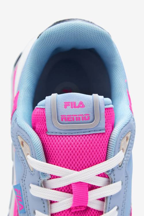 Blue / Pink Women's Fila Renno Sneakers | Fila547CM