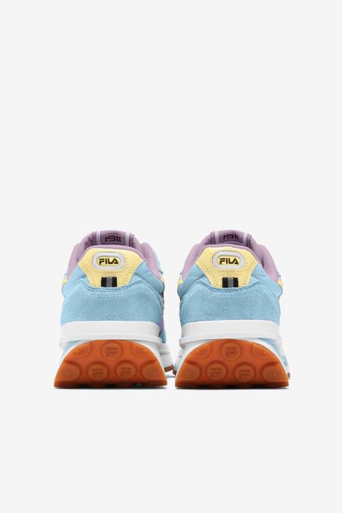 Blue / Purple / Coral Women's Fila Renno Sneakers | Fila031TU