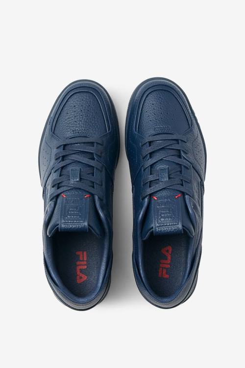 Blue / Red Men's Fila Centa Tennis Shoes | Fila420JP