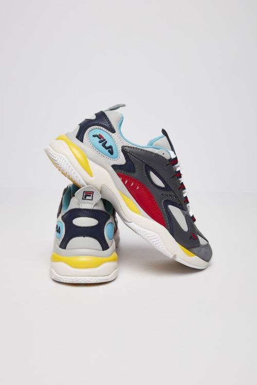 Blue / Red Women's Fila Boveasorus Sneakers | Fila508OP