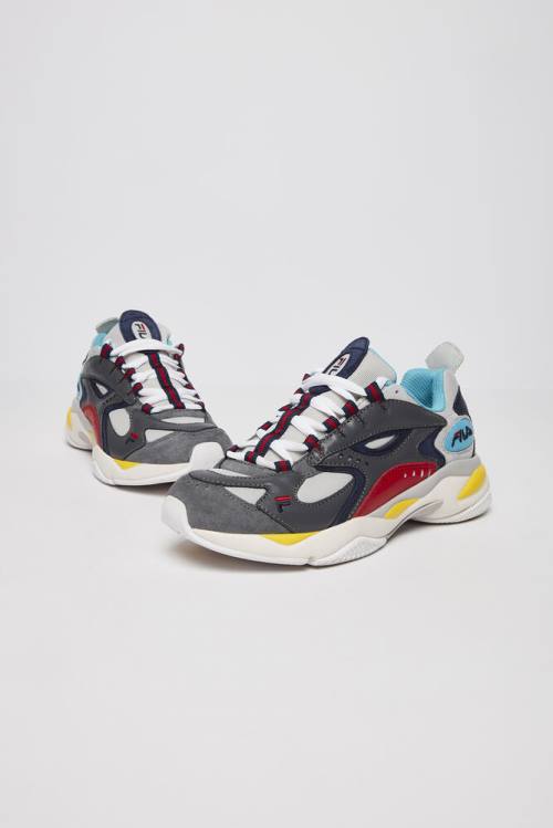 Blue / Red Women's Fila Boveasorus Sneakers | Fila508OP