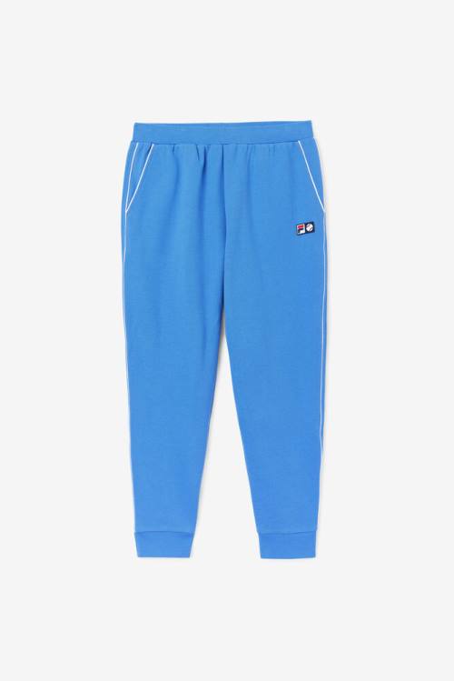 Blue / White / Coral Rose Men\'s Fila Townes Jogger Pants | Fila408OL