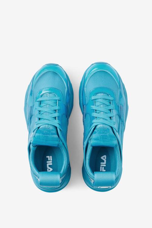 Blue / White Women's Fila Amore Tl Sneakers | Fila896TF