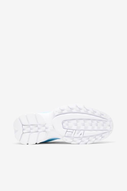 Blue / White Women's Fila Disruptor 2 Disruptor Zero Sneakers | Fila846JK