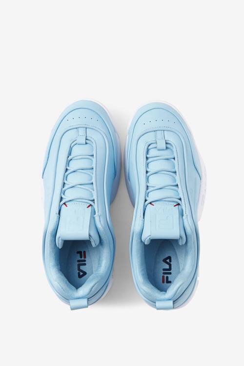 Blue / White Women's Fila Disruptor 2 Disruptor Zero Sneakers | Fila846JK