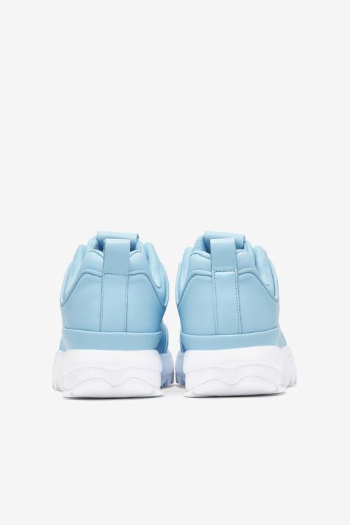 Blue / White Women's Fila Disruptor 2 Disruptor Zero Sneakers | Fila846JK