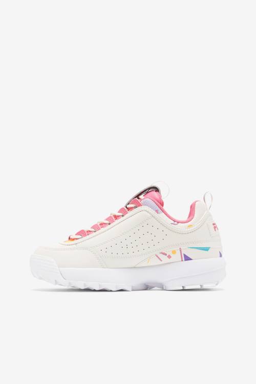 Blue Women's Fila Disruptor 2 Premium Sneakers | Fila654GU