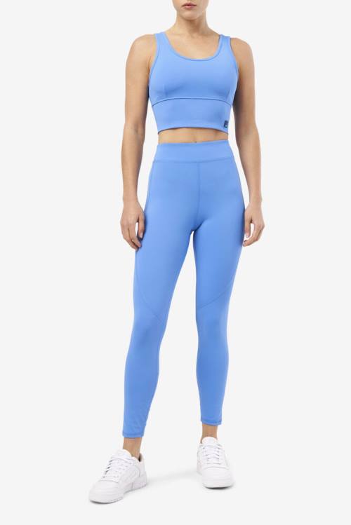 Blue Women's Fila Emerie Leggings | Fila693MA