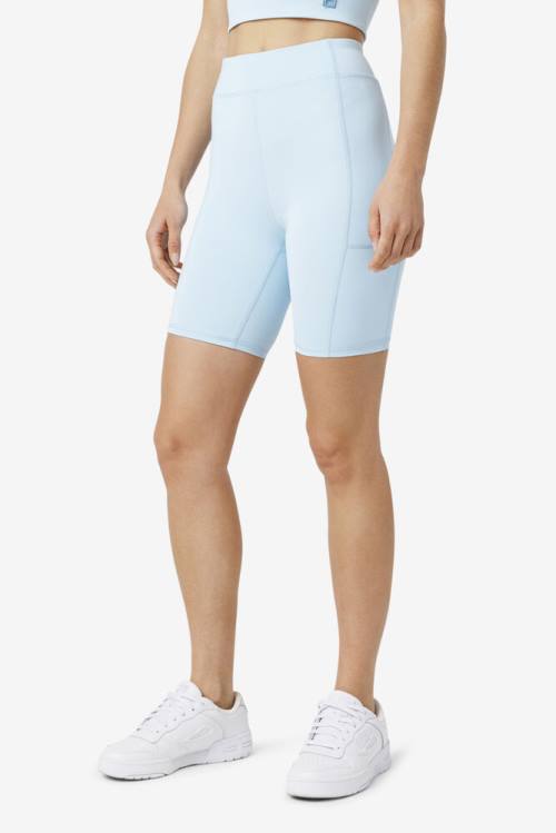 Blue Women's Fila Tiana Bike Shorts | Fila315UC