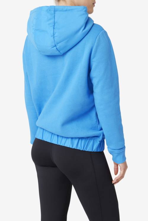 Blue Women's Fila Trinity Hoodie | Fila501GW