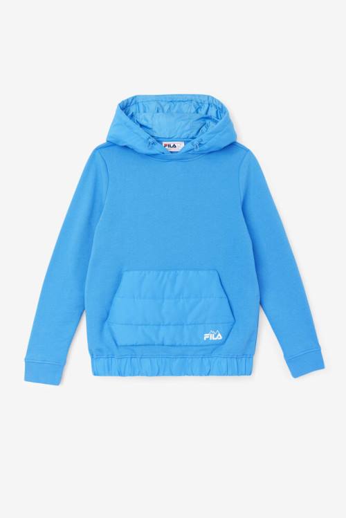 Blue Women\'s Fila Trinity Hoodie | Fila501GW