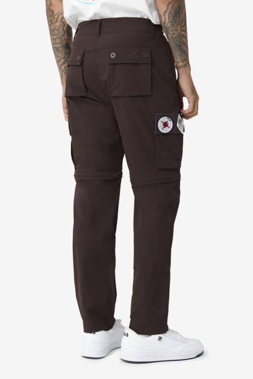 Brown Men's Fila 3-in-1 Pants | Fila657BQ