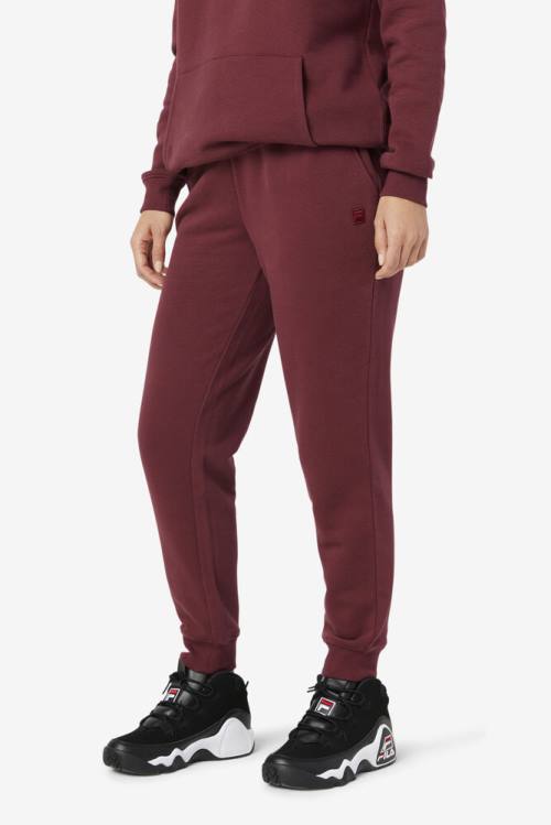 Brown Women's Fila Avah Jogger Pants | Fila439VQ