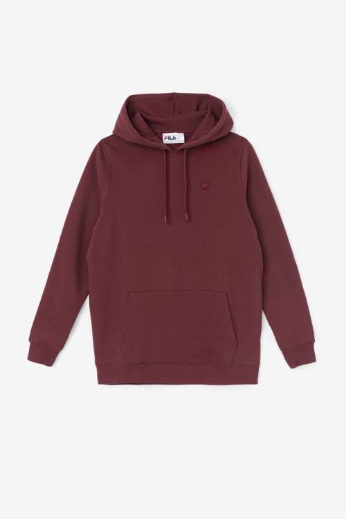 Burgundy Women\'s Fila Lylah Hoodie | Fila976GT