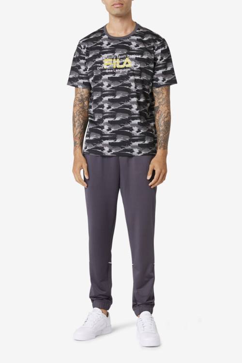 Camo Men's Fila Pepacton Tee T Shirts | Fila498RH