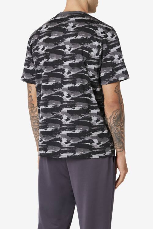 Camo Men's Fila Pepacton Tee T Shirts | Fila498RH