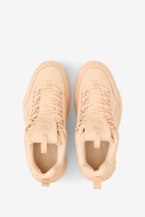 Coral / Coral / Coral Women's Fila Disruptor 2 Premium Sneakers | Fila035WY